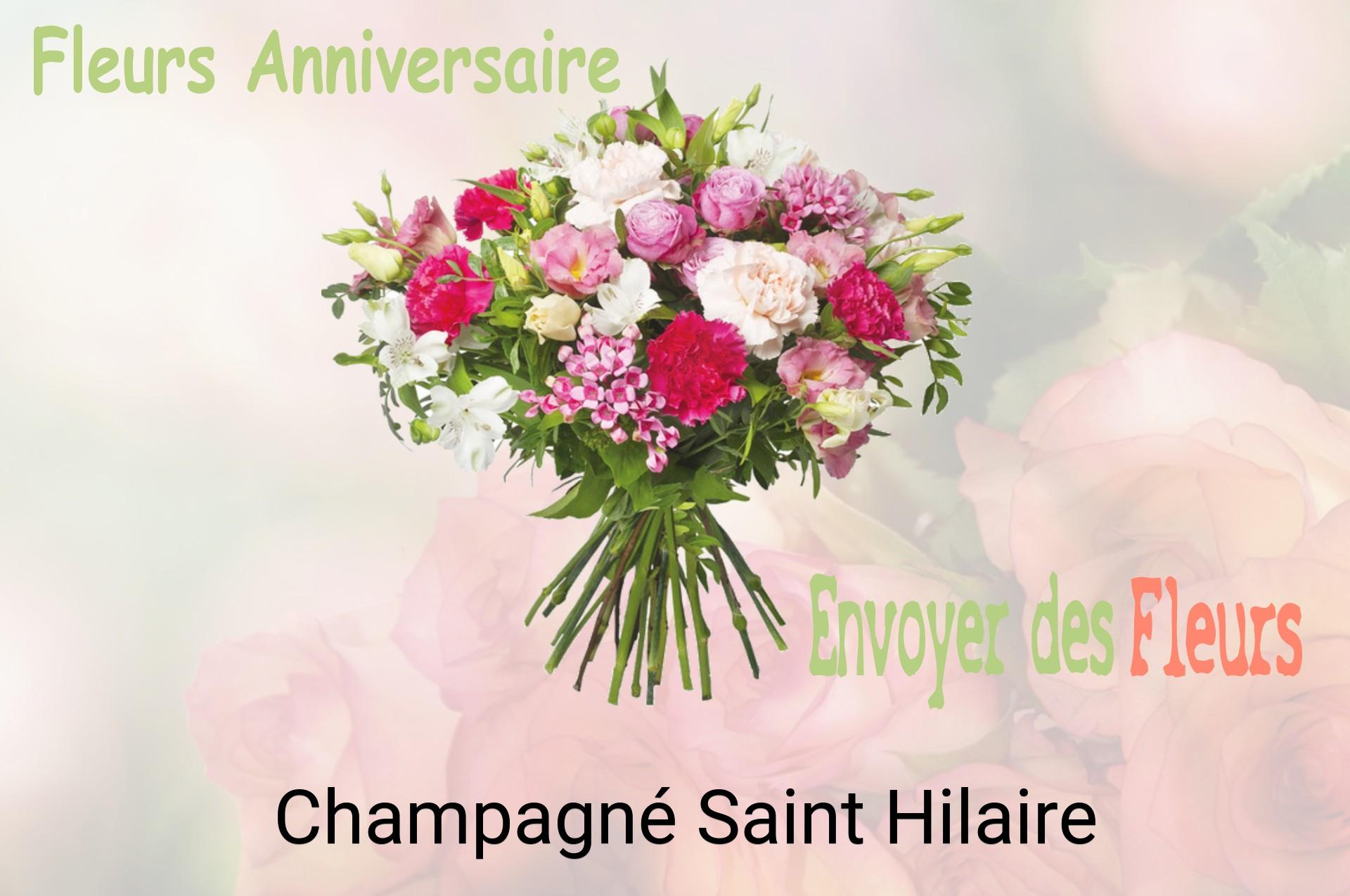 Bouquet de fleurs d’anniversaire livré à Champagné-Saint-Hilaire
